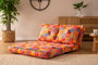 Atelier Del Sofa Taida - Patchwork Sofá cama de 2 plazas Multicolor